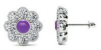 Amethyst Stud
