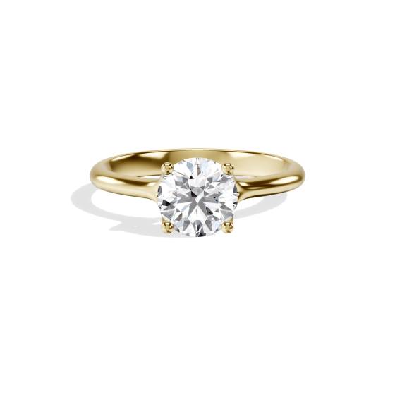 Round Diamond Engagement Ring