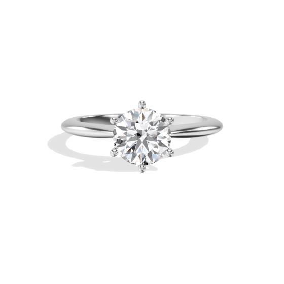 Round Diamond Engagement Ring