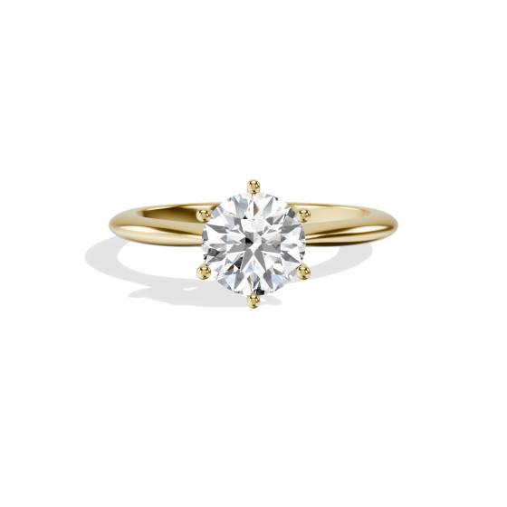 Round Diamond Engagement Ring