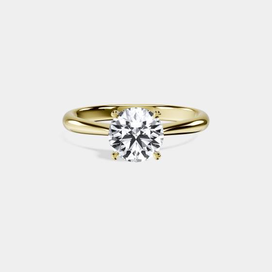 Round Diamond Engagement Ring