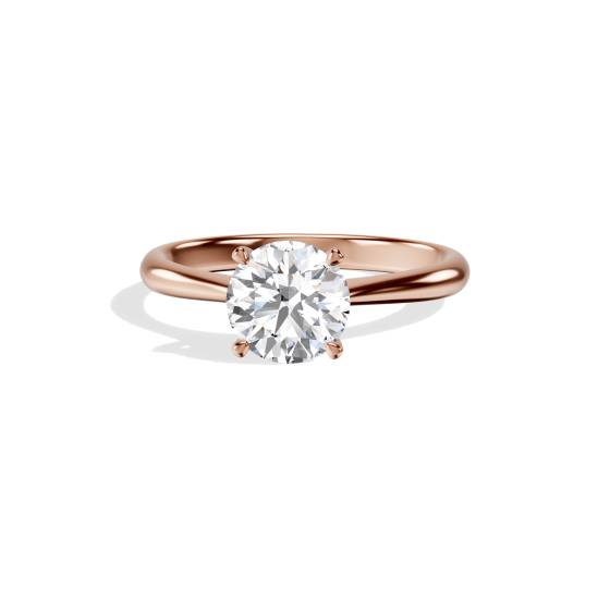 Round Diamond Solitaire Engagement Ring