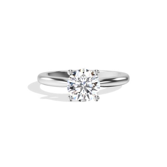 Round Diamond Engagement Ring