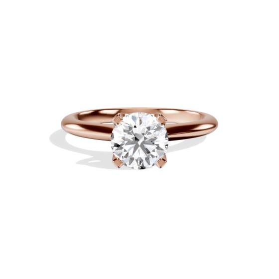 Round Diamond Solitaire Engagement Ring