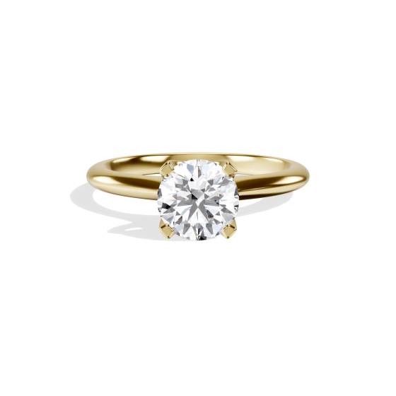 Round Diamond Solitaire Engagement Ring