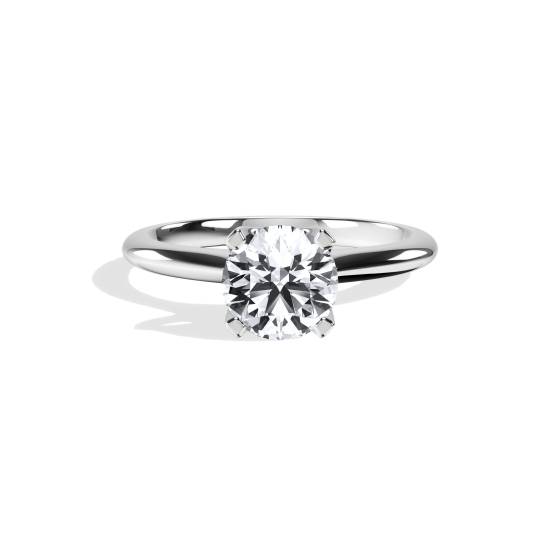 Round Diamond Solitaire Engagement Ring