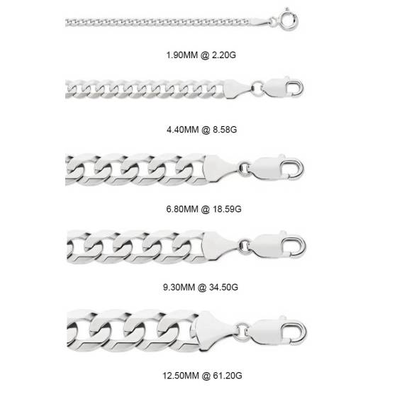 18inch Ultra Flat Curb Chain