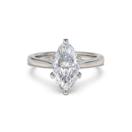 Marquise Diamond Engagement Ring