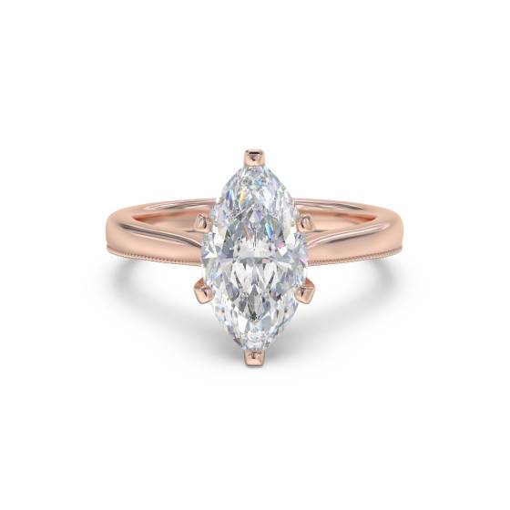Marquise Diamond Engagement Ring