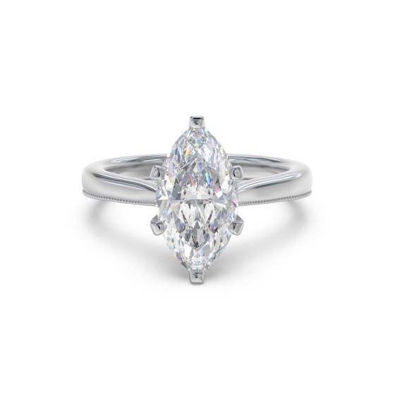 Marquise Diamond Engagement Ring