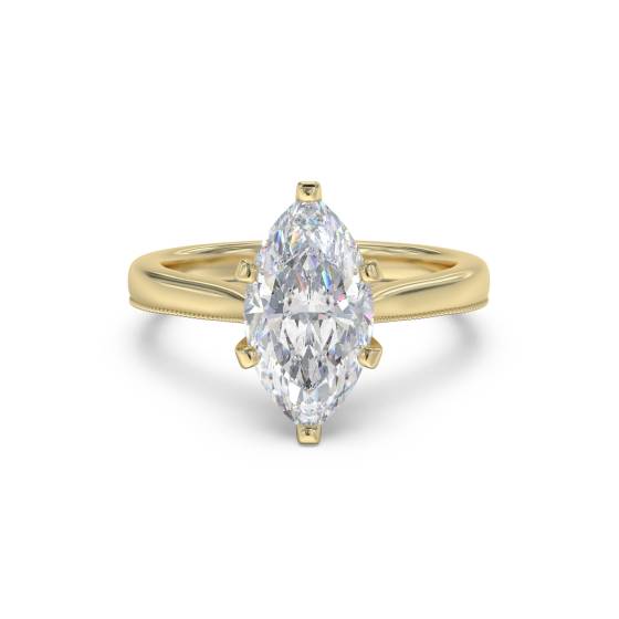Marquise Diamond Engagement Ring