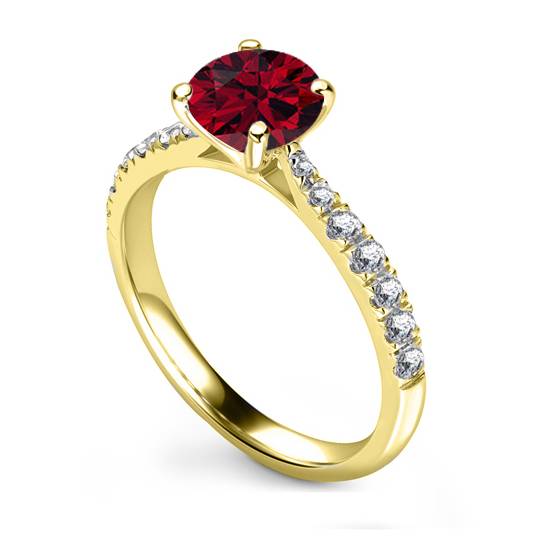 Ruby and Diamond Ring