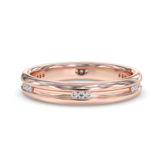 Round Diamond Designer Wedding Ring