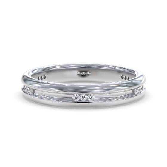 Round Diamond Designer Wedding Ring