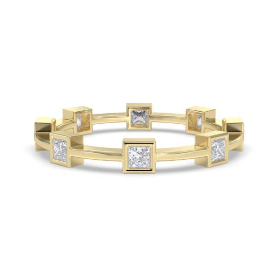 Princess Designer Diamond Wedding Ring