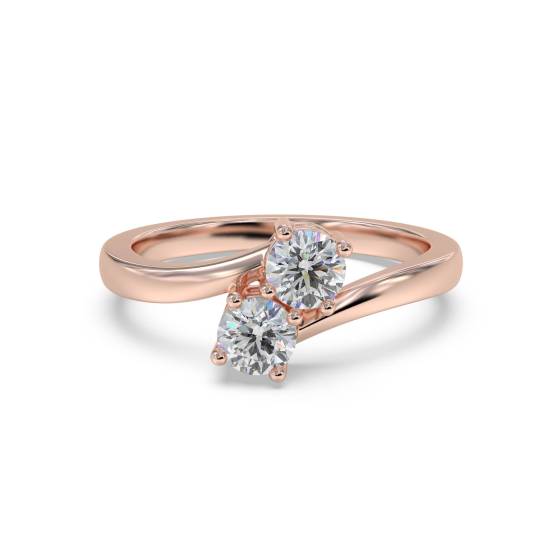 2 Stone Toi Et Moi Diamond Ring