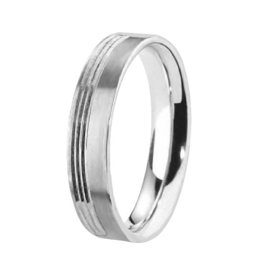 6mm Court Shape With Three Off Centre Grooves