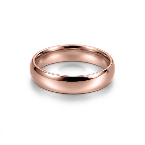 DHC07 Traditional Court Wedding Ring - Lightweight, 7mm width