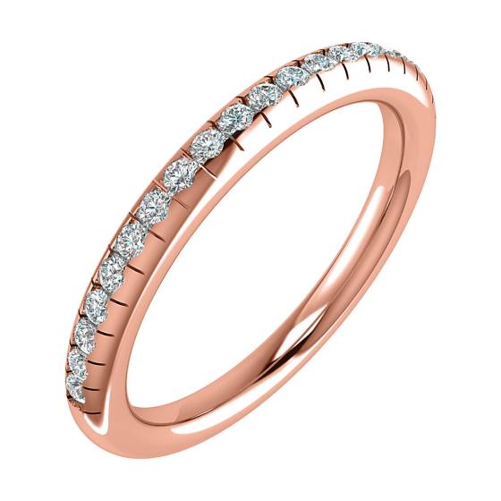 50% Diamond Set Eternity Ring