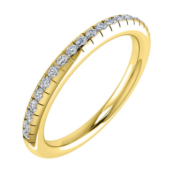 50% Diamond Set Eternity Ring