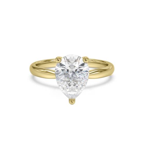 Pear Diamond Engagement Ring