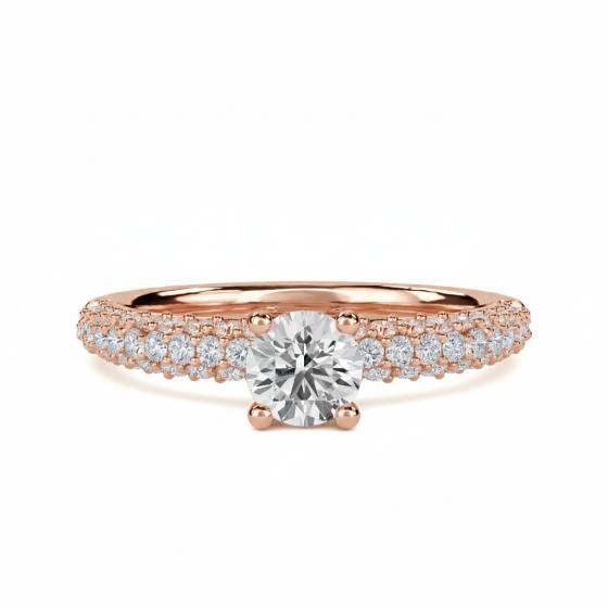 Classic Vintage Round Diamond Ring