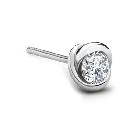 Mens Diamond Single Stud Earring