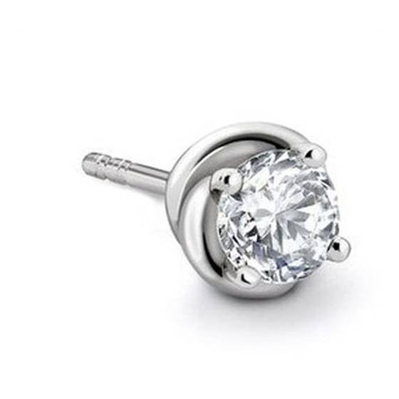 Mens Diamond Single Stud Earring