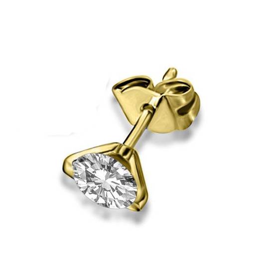 Mens Diamond Single Stud Earring