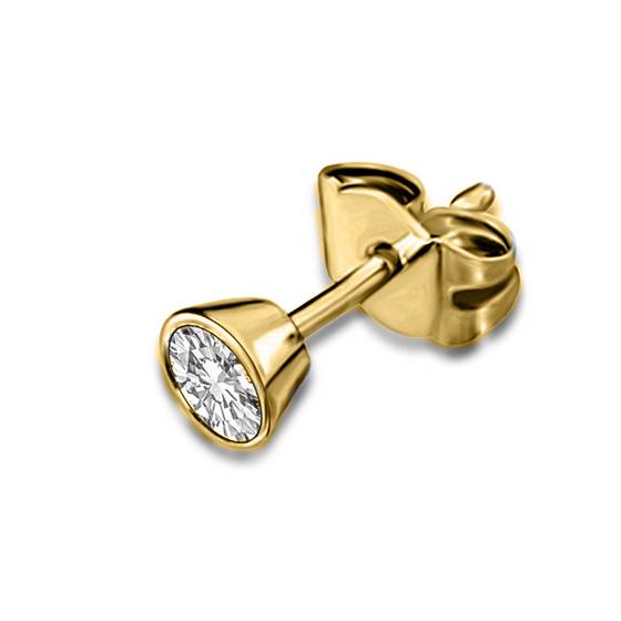 Mens Diamond Single Stud Earring