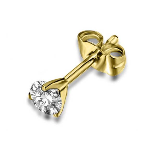 Mens Diamond Single Stud Earring