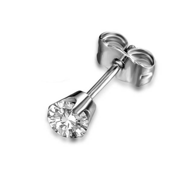Mens Diamond Single Stud Earring