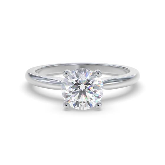 Round Diamond Engagement Ring