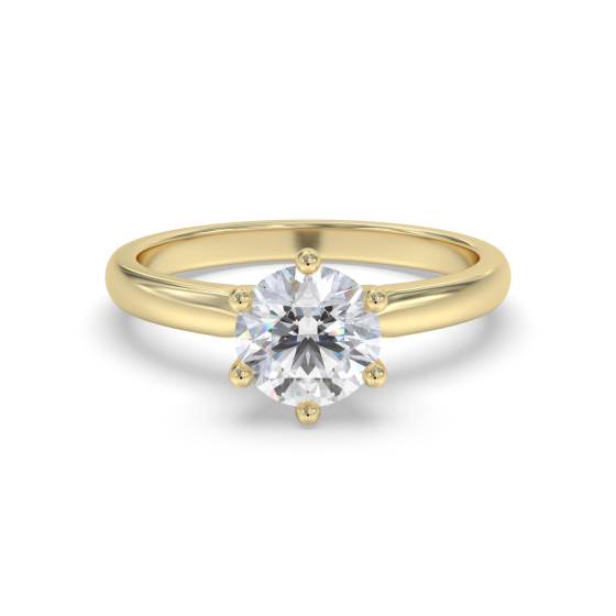 Round Diamond Engagement Ring