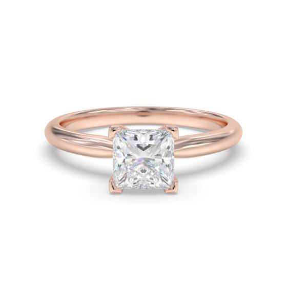 Princess Diamond Engagement Ring