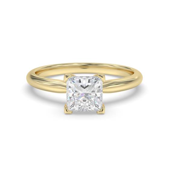 Princess Diamond Engagement Ring