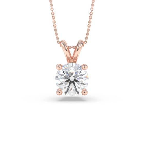 0.10ct Traditional Round Diamond Pendant
