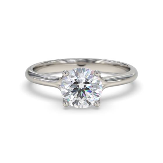 Round Diamond Engagement Ring