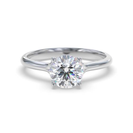 Round Diamond Engagement Ring