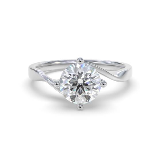 Round Diamond Engagement Ring