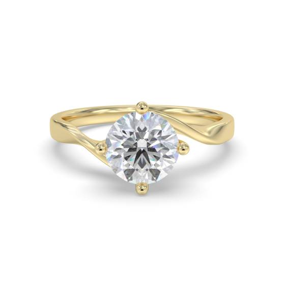 0.25ct Round Diamond Engagement Ring