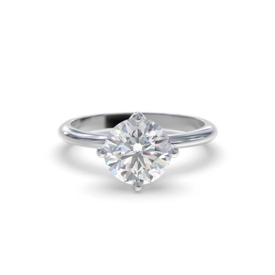 Round Diamond Engagement Ring