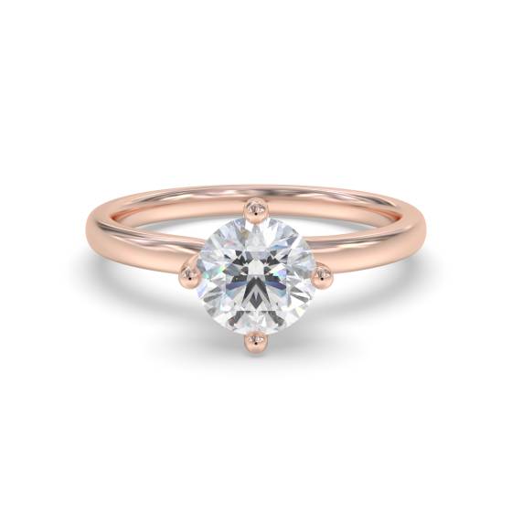 Round Diamond Engagement Ring