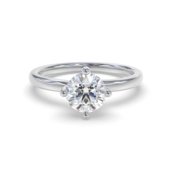 Round Diamond Engagement Ring