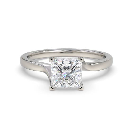 Princess Diamond Engagement Ring
