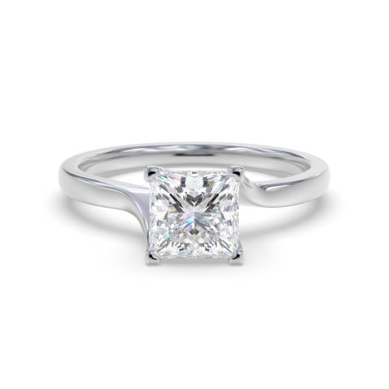 Princess Diamond Engagement Ring