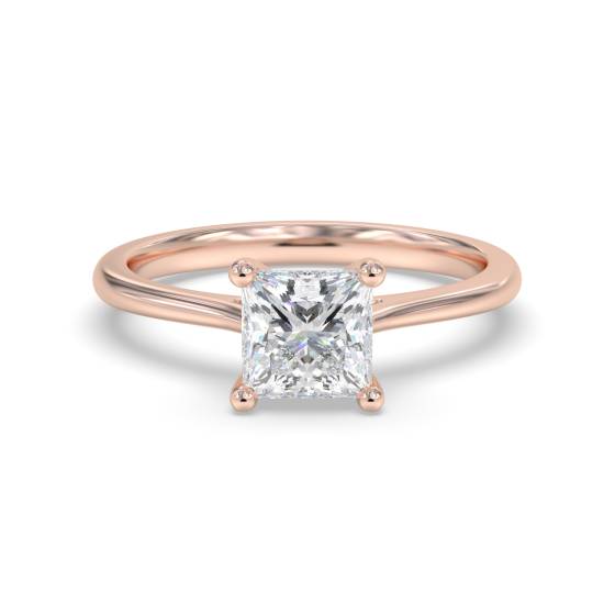 Princess Diamond Engagement Ring