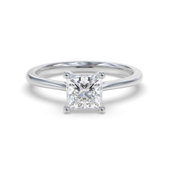 Princess Diamond Engagement Ring