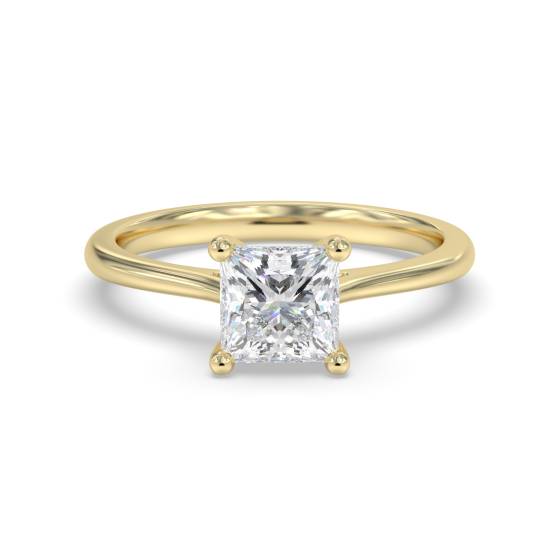 Princess Diamond Engagement Ring