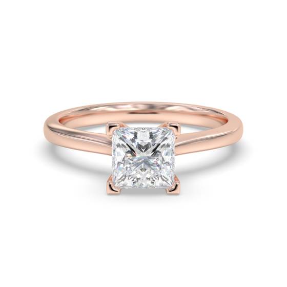 Princess Diamond Engagement Ring